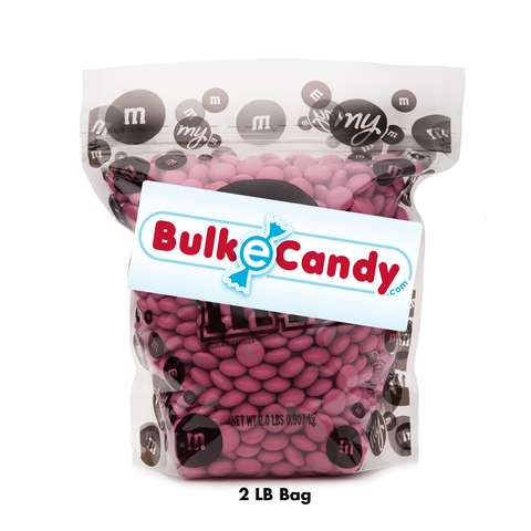 Bulk Dark Pink M&M's 2pounds M&M Colorworks – /SnackerzInc.