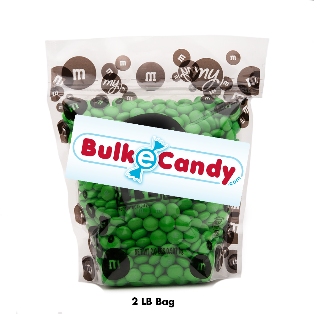 Green Milk Chocolate M&M's Candy