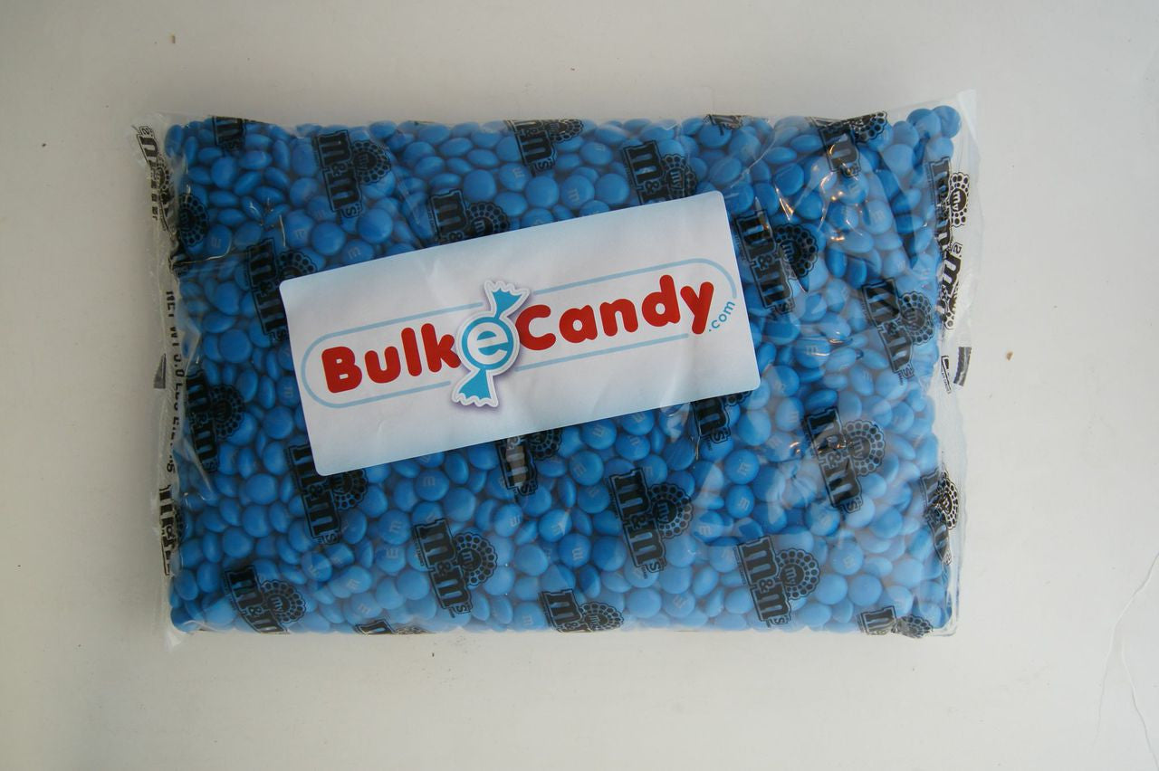 Bulk Blue M&M's 5lbs   – /SnackerzInc.