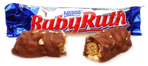 Baby Ruth Candy Bar, Fun Size - 10.2 oz